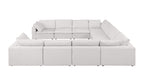 1100 Divanitalia 10-Piece U-Shaped Sectional Sofa in Top-grain Italian Leather