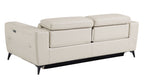 989 Divanitalia Power Reclining Sofa with Power Headrest in Top-grain Italian Leather