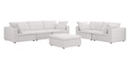 1100 Divanitalia 2-Piece Sofa Set - Top-grain Italian Leather with Ottoman