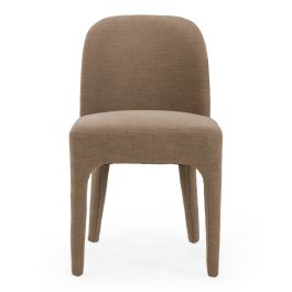 Bannon - Modern Tan Fabric Dining Chair (Set of 2)