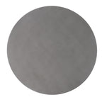 Bateman - Modern Faux Concrete + Walnut Round Dining Table