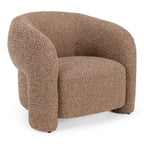 Bates - Modern Brick Fabric Accent Chair + Ottoman