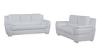 4572 Modern Genuine Leather 2-Piece Sofa Set - White - SKU 4572 WHITE 2PC (S/L) - GROUP - view 2