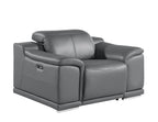 2679 Power Reclining Chair with Power Headrest in Genuine Leather