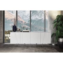 Mario - Modern Walnut Veneer Buffet