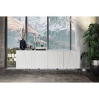 Mario - Modern Walnut Veneer Buffet