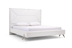 Candid Modern White Bed