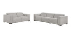 1208 Leather Reclining Set - Sofa & Loveseat with 4 Power Recliners - Light Grey - SKU 1208-LT-GREY-5.4-HT-2PC - view 3