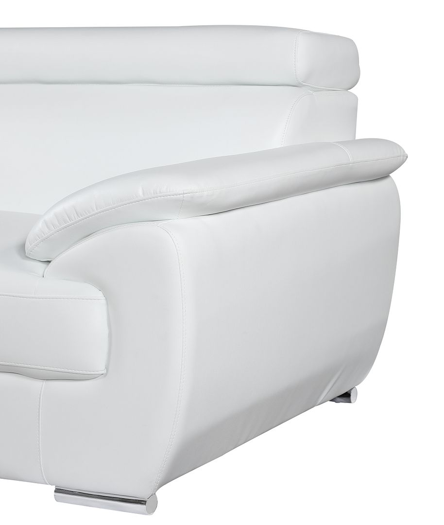 4571 Modern Genuine Leather Sofa
