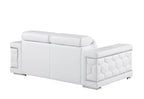 296 Modern Genuine Leather 2-Piece Sofa Set - White - SKU 296-WHITE-2PC - view 9