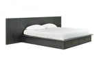 Manchester - Contemporary Dark Grey 4-Piece Bedroom Set - Contemporary Dark Grey 4 - Piece Bedroom Set