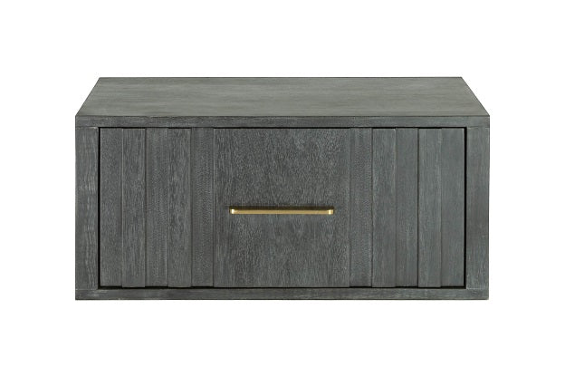 Manchester - Contemporary Dark Grey Nightstand