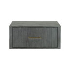 Manchester - Contemporary Dark Grey Nightstand