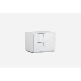 Bellagio - White 4PC Eastern King Bedroom Set - gallery image 9
