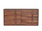 Berlin - Modern Walnut Bedroom Set - Modern Walnut Bedroom Set