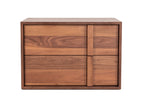 Berlin - Modern Walnut Bedroom Set - Modern Walnut Bedroom Set