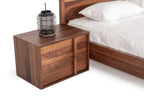 Berlin - Modern Walnut Bedroom Set - Modern Walnut Bedroom Set