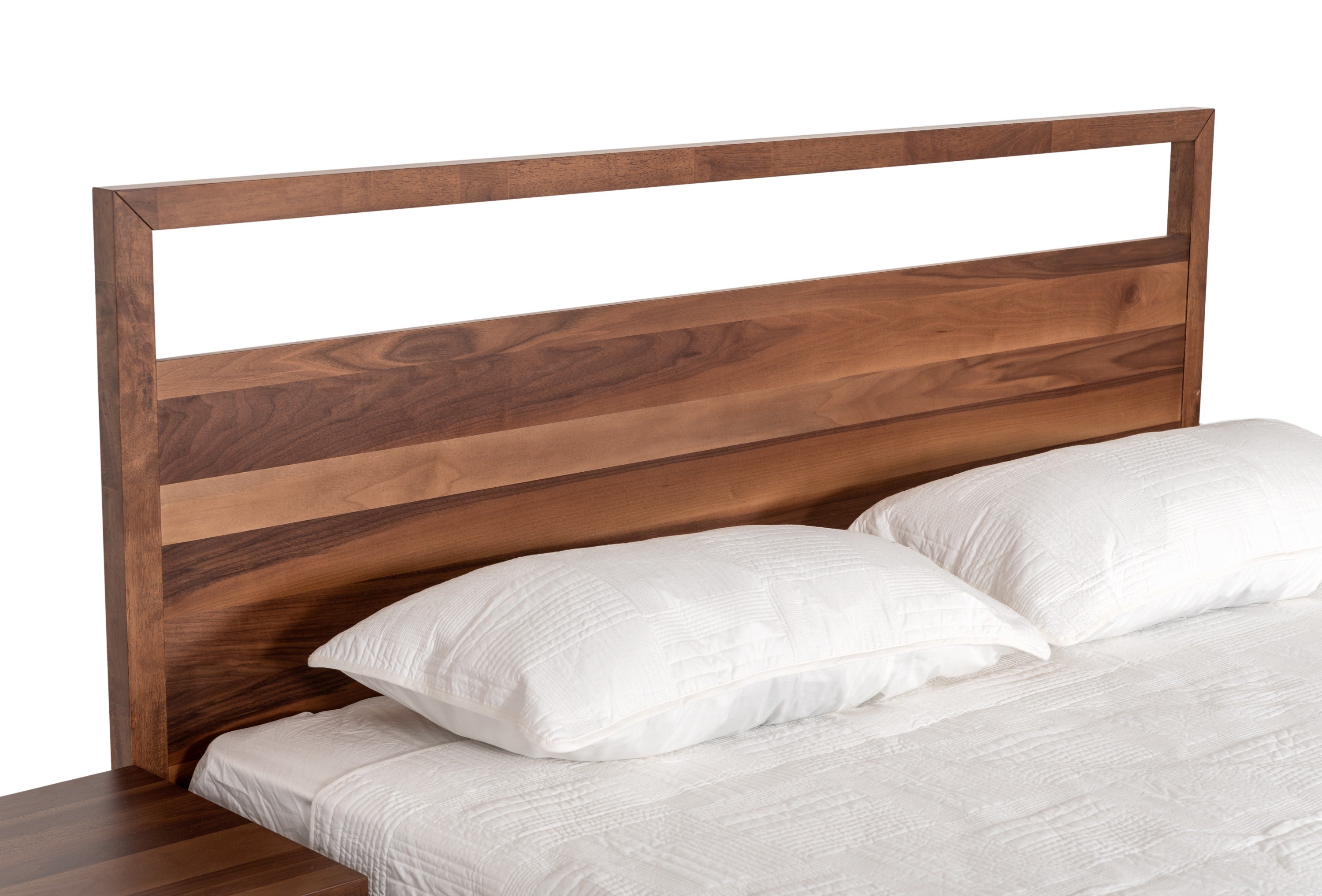 Berlin - Modern Walnut Bedroom Set - Modern Walnut Bedroom Set
