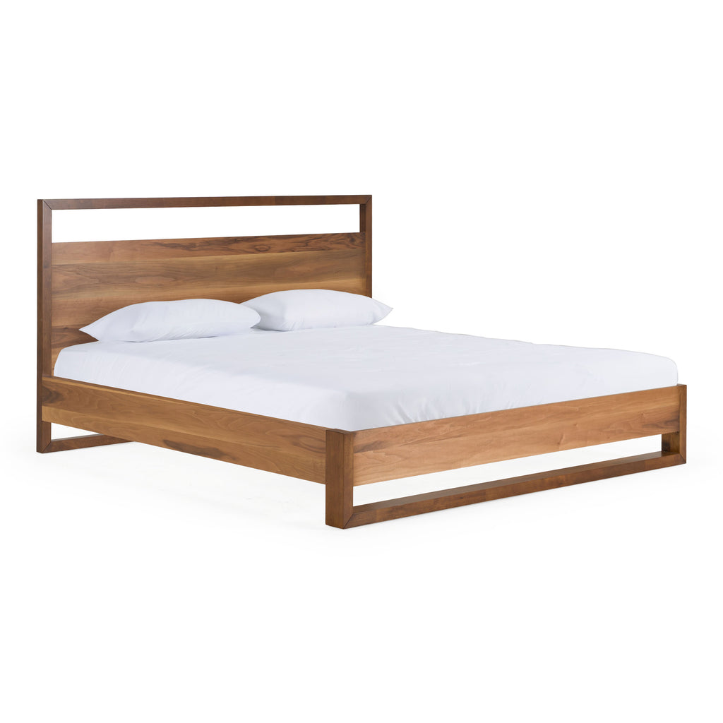 Berlin - Modern Walnut Bedroom Set - Modern Walnut Bedroom Set