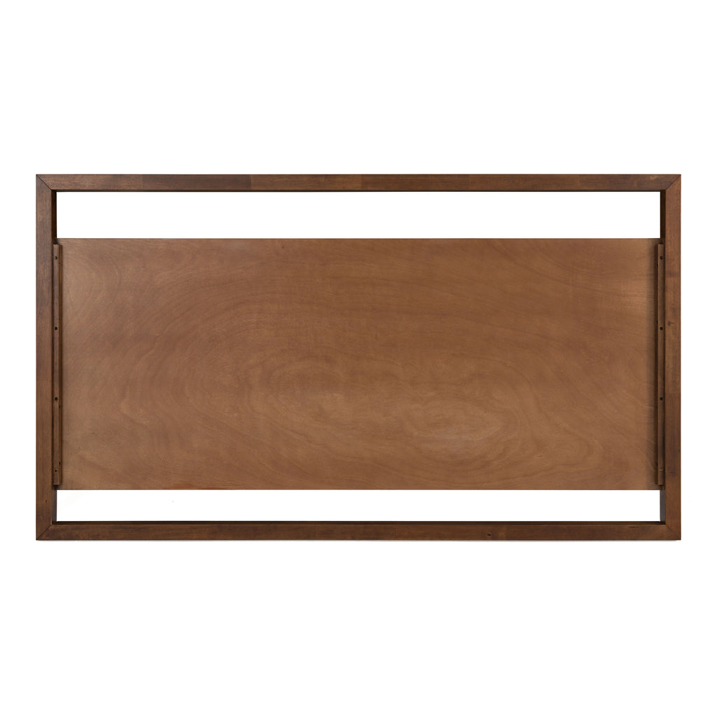 Berlin - Modern Walnut Bed - Modern Walnut Bed