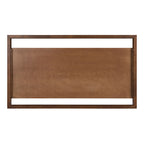 Berlin - Modern Walnut Bed - Modern Walnut Bed
