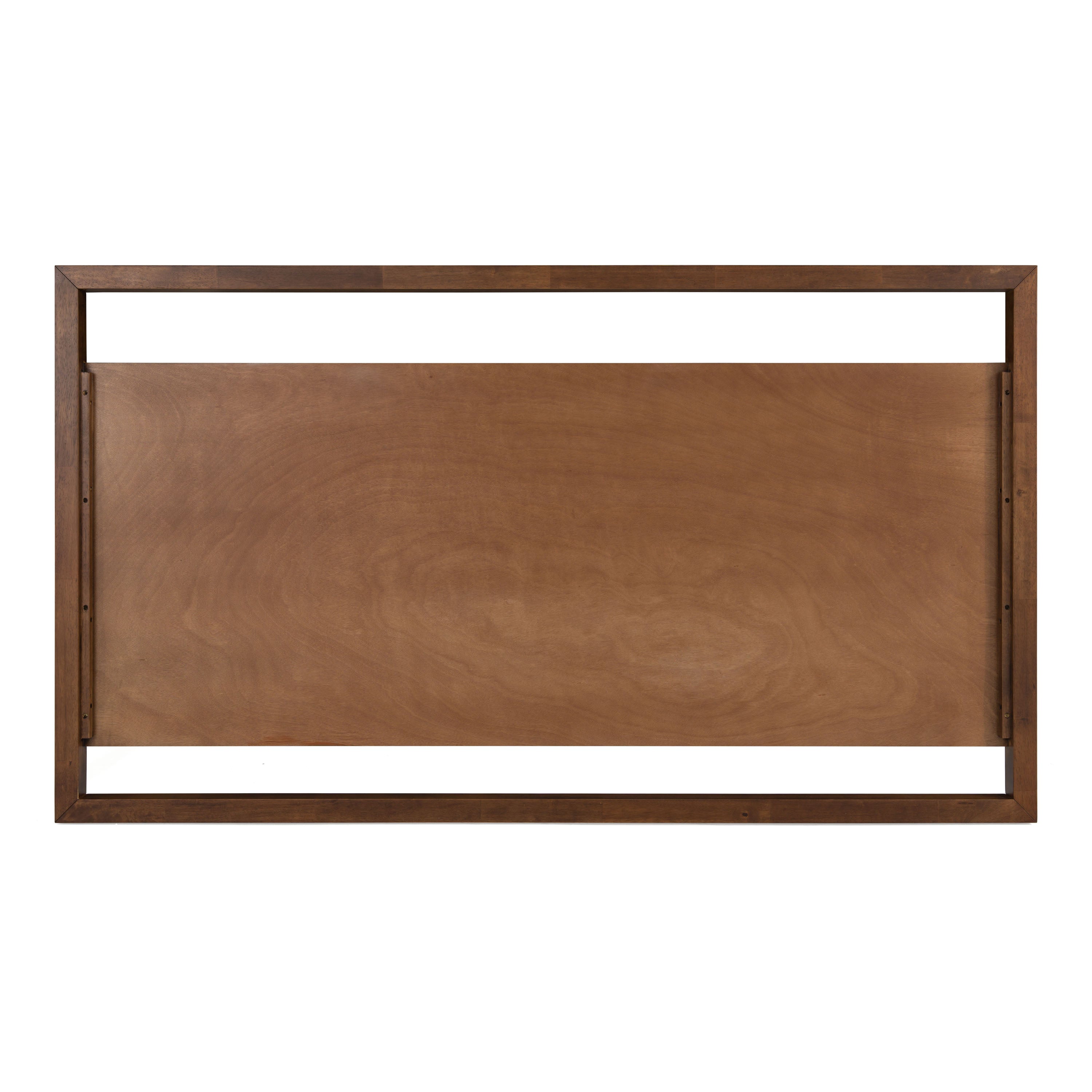 Berlin - Modern Walnut Bed - Modern Walnut Bed