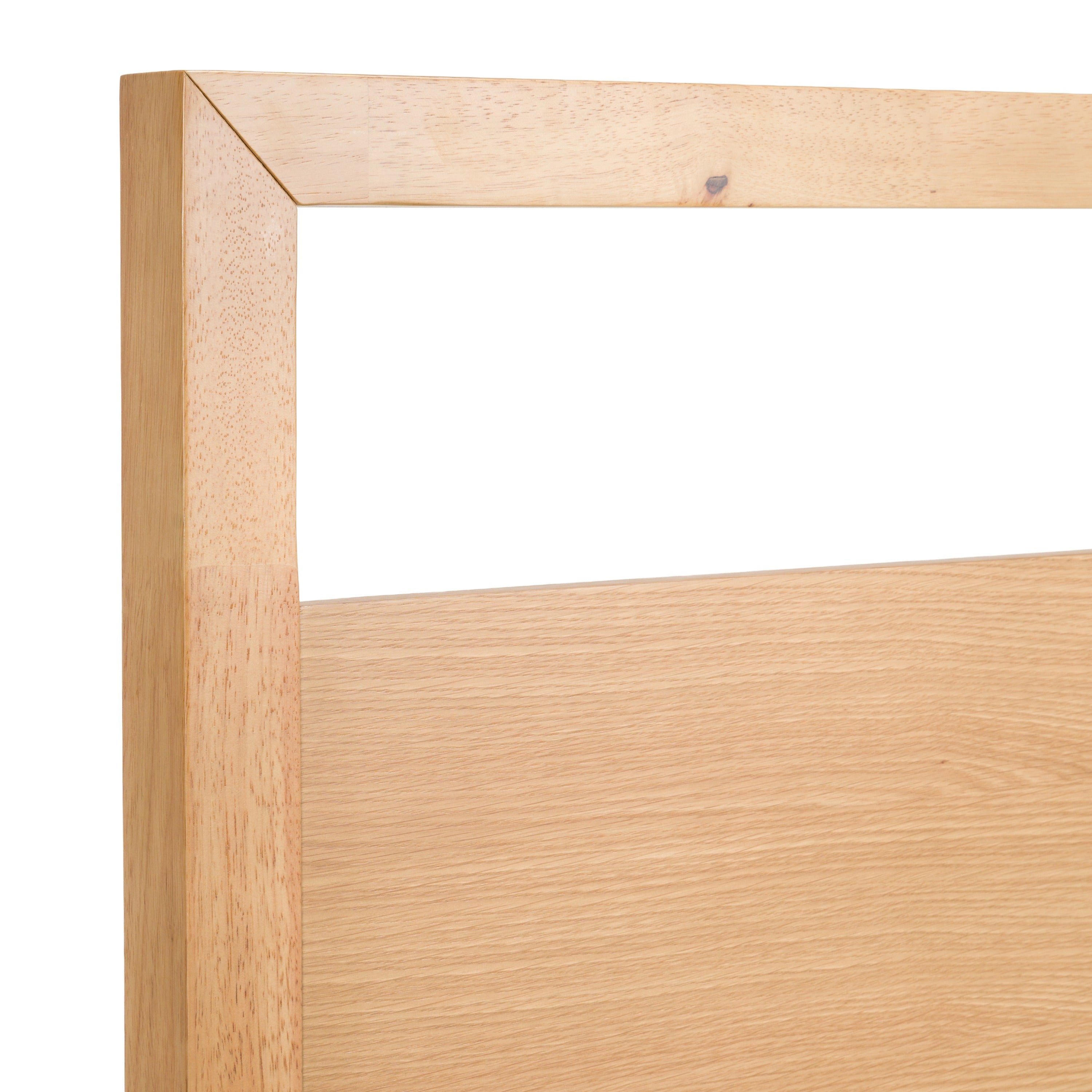 Berlin - Modern Natural Oak Bed - Modern Natural Oak Bed