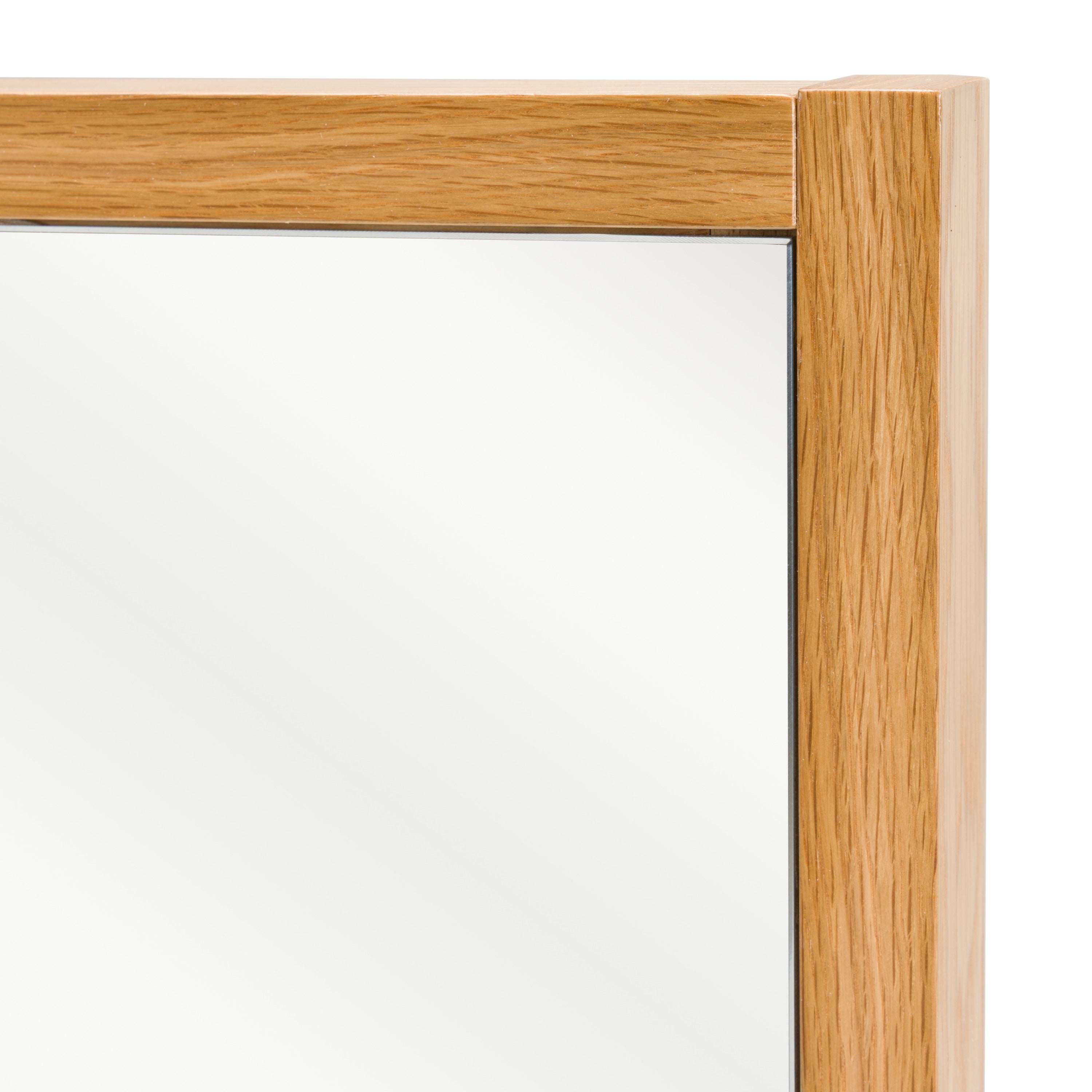 Berlin - Modern Natural Oak Mirror