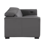 1208 Genuine Leather Dual Power Reclining Loveseat
