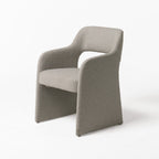 Bishop - Modern Grey Fabric Dining Chair