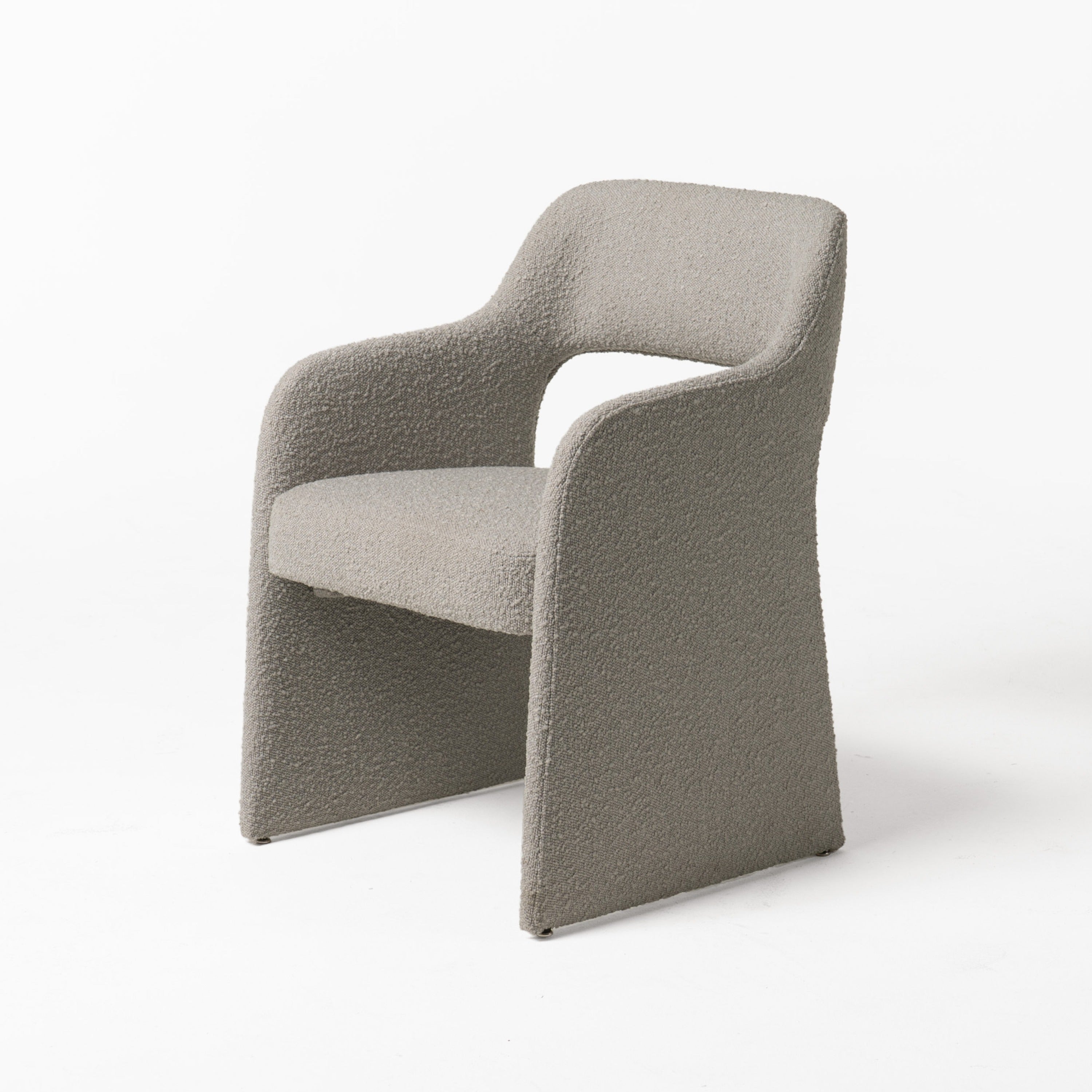 Bishop - Modern Grey Fabric Dining Chair
