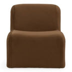 Bondi - Modern Brown Velvet Accent Chair