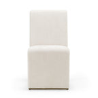 Bounty - Modern Beige Fabric + Antique Brass Dining Chair (Set of 2)