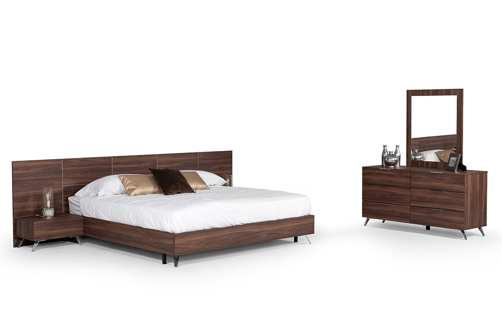 Brooklyn Italian Modern Walnut Dresser