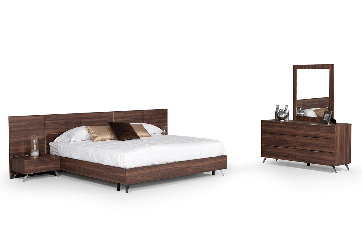 Brooklyn Italian Modern Walnut Dresser