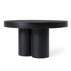 Bruni - Modern Black Concrete Coffee Table