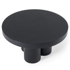 Bruni - Modern Black Concrete Coffee Table