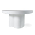 Bruni - Modern White Concrete Coffee Table