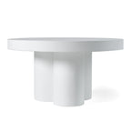 Bruni - Modern White Concrete Coffee Table