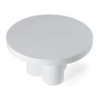 Bruni - Modern White Concrete Coffee Table