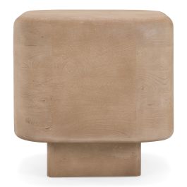 Bruno - Modern Mango Wood Square End Table