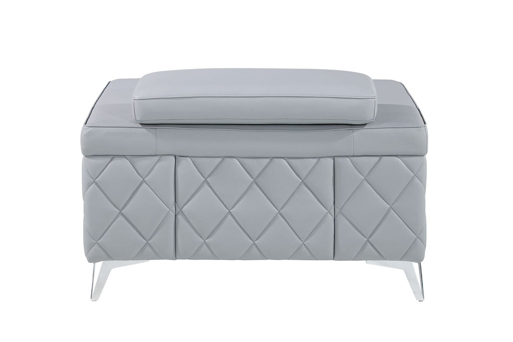 1140 Divanitalia Chair with Adjustable Headrest in Top-grain Italian Leather