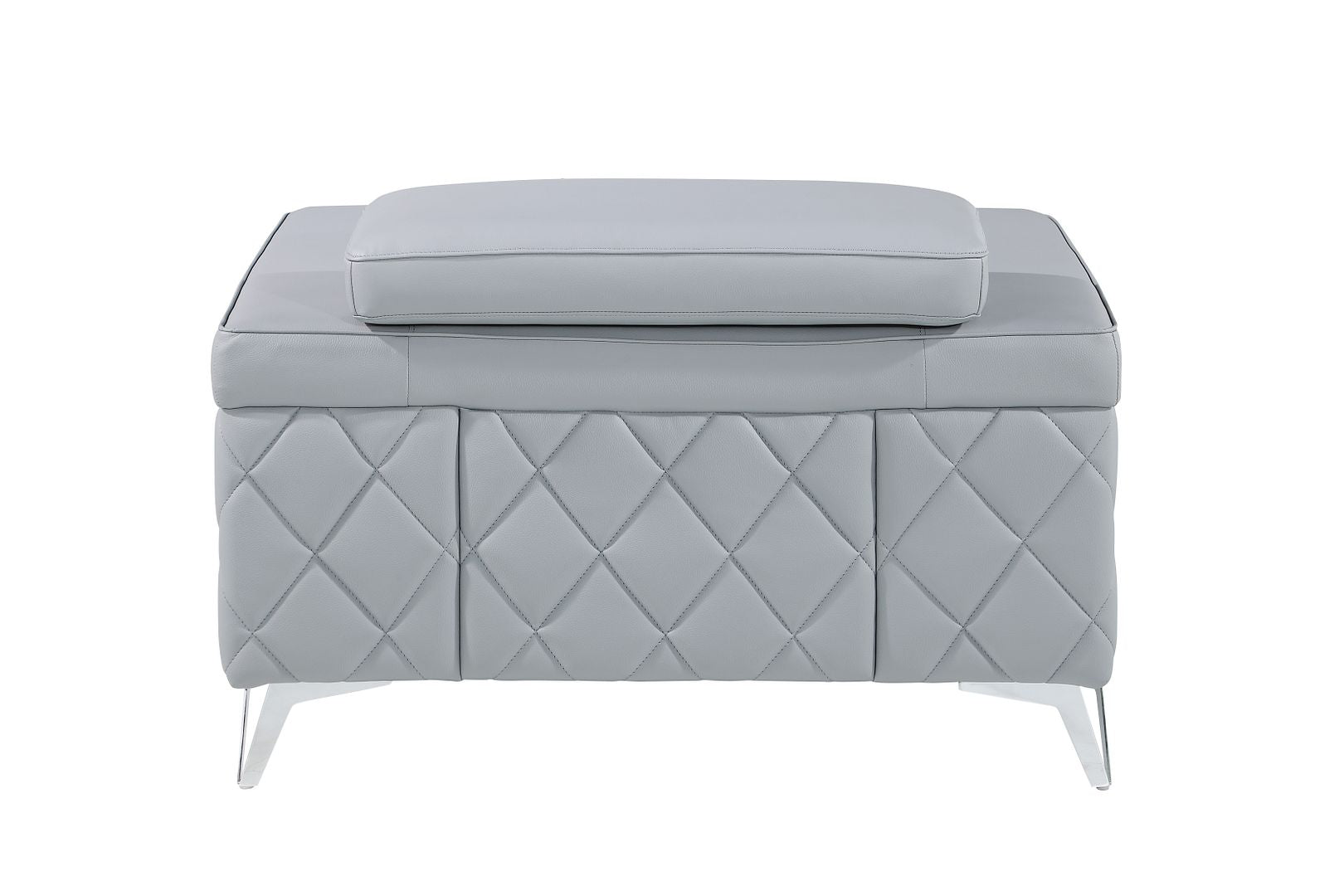 1140 Divanitalia Chair with Adjustable Headrest in Top-grain Italian Leather