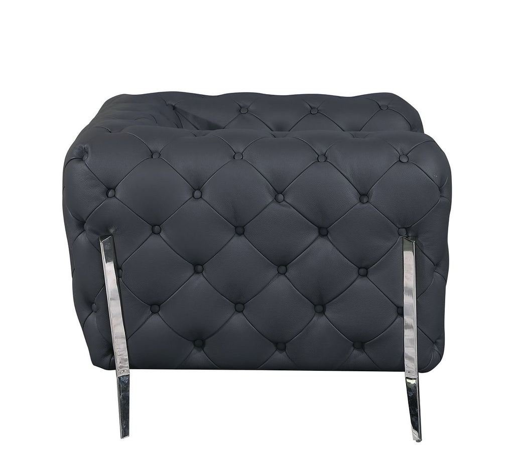 970 Divanitalia Chair in Top-grain Italian Leather