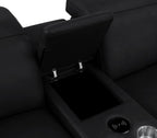 2679 8-Piece L-Shaped Power Reclining Sectional Sofa in Genuine Leather - 4 Recliners