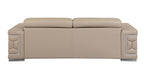 692 Divanitalia 2-Piece Sofa Set with Adjustable Headrest in Top-grain Italian Leather - Beige - SKU 692- BEIGE 2PC (S/L) - GROUP - view 6
