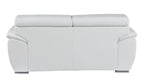4571 Modern Genuine Leather Loveseat - White - SKU 4571-L-WHITE - view 4