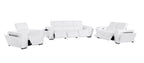 1224 Divanitalia 6-Piece Modular Power Reclining Sofa, Loveseat & Chair Set in Top Grain Italian Leather with 6 Power Recliners & Power Headrests - White - SKU 1224-WHITE-6.6-HT-3PC - view 4