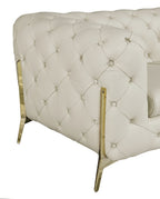 970 Divanitalia Loveseat in Top-grain Italian Leather