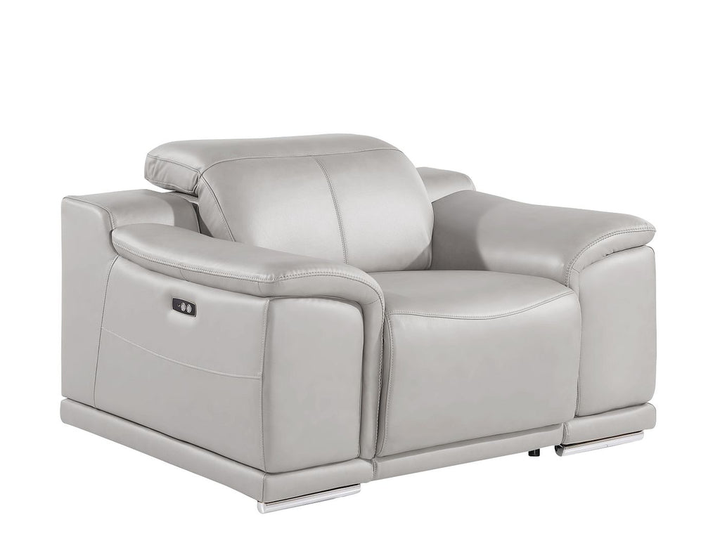 2679 Power Reclining Chair with Power Headrest in Genuine Leather